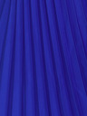 numoco Kurzärmeliges Kleid mit Falten - blau Numoco LILA