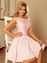 numoco Spitzenkleid - pastellrosa Numoco MARTA