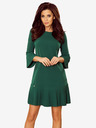 numoco Bequemes Plissee-Kleid - grün Numoco LUCY