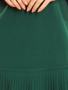 numoco Bequemes Plissee-Kleid - grün Numoco LUCY