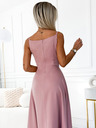 numoco Elegantes Maxikleid mit Trägern - schmutzigrosa Numoco CHIARA