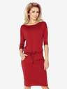 numoco Numoco Sportkleid - Dunkelrot