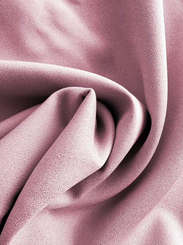 numoco Trapezkleid mit Schleife - Puderrosa mit Glitzer Numoco NEVA