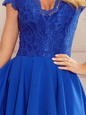 numoco Exklusives Kleid mit Spitze - Blau Numoco PATRICIA