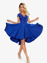 numoco Exklusives Kleid mit Spitze - Blau Numoco PATRICIA