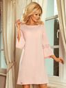 numoco Kleid mit Spitzenärmeln - pastellrosa Numoco MARGARET