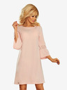 numoco Kleid mit Spitzenärmeln - pastellrosa Numoco MARGARET