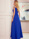 numoco Elegantes Maxikleid mit Trägern - blau Numoco CHIARA