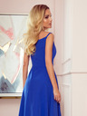 numoco Elegantes Maxikleid mit Trägern - blau Numoco CHIARA