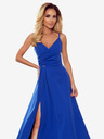 numoco Elegantes Maxikleid mit Trägern - blau Numoco CHIARA