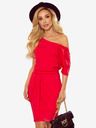 numoco Kurzärmeliges Kleid - Rot Numoco CASSIE