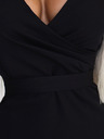 numoco Elegantes Kleid mit Taschenausschnitt – schwarz Numoco NINA