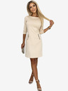 numoco Kleid mit goldenen Reißverschlüssen - beige Numoco MARY