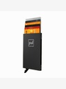 Pularys Pularys Dokumententasche schwarz, gebürstetes Aluminium