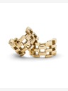 Daniel Wellington Damen goldene Stahlohrringe Daniel Wellington 5-Link