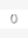 Daniel Wellington Damen Silber Stahl Ohrringe Circles Daniel Wellington