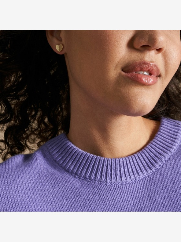 Fossil Vergoldete Damen-Ohrringe Fossil JF04654710