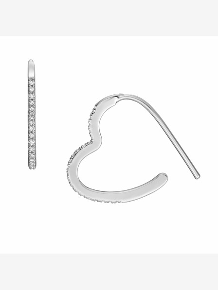 Fossil Silberne Ohrringe für Frauen Fossil JA7230040