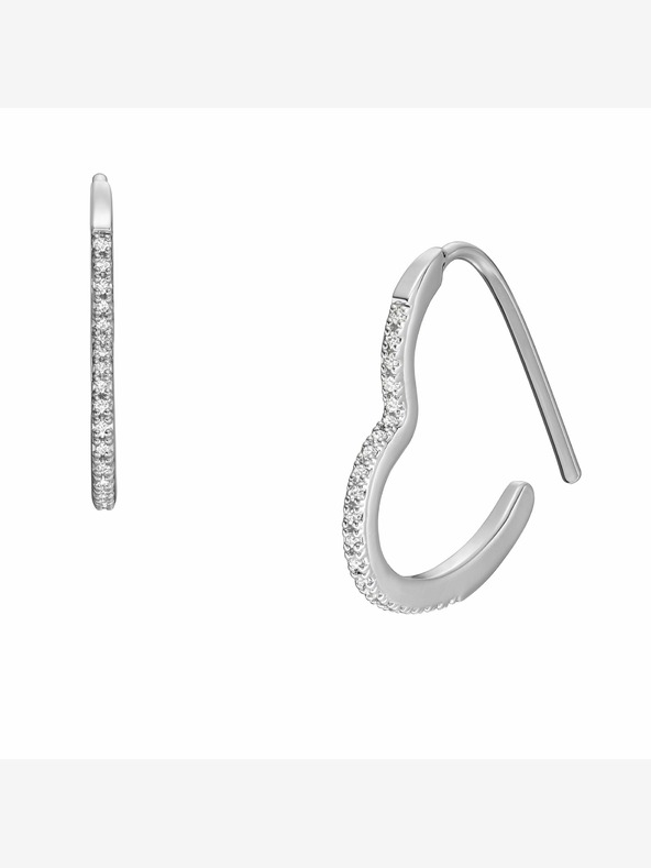 Fossil Silberne Ohrringe für Frauen Fossil JA7230040