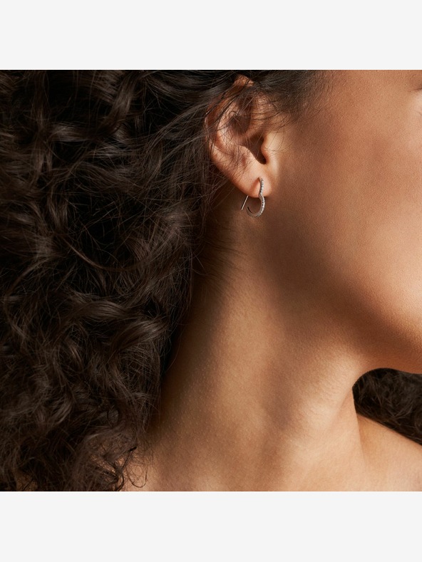 Fossil Silberne Ohrringe für Frauen Fossil JA7230040