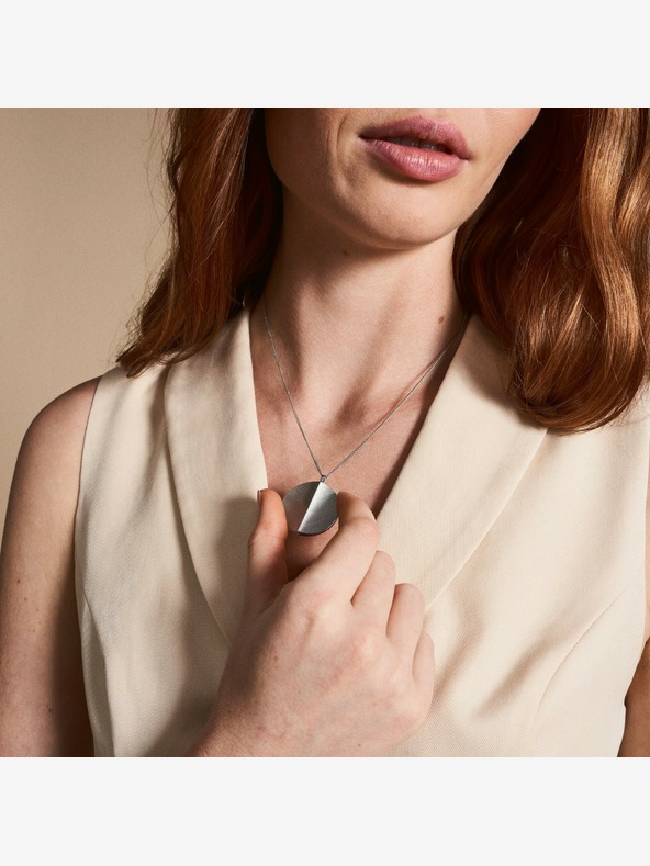 Fossil Stahl-Halskette für Frauen Fossil JF04737040