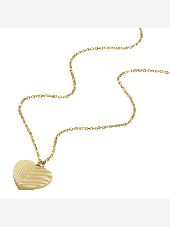 Fossil Damen-Stahl-Halskette Fossil JF04652710