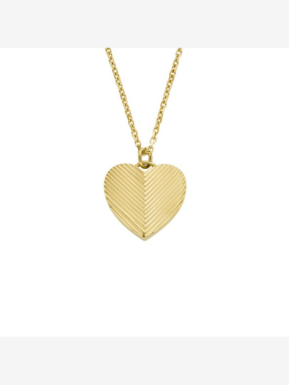 Fossil Damen-Stahl-Halskette Fossil JF04652710