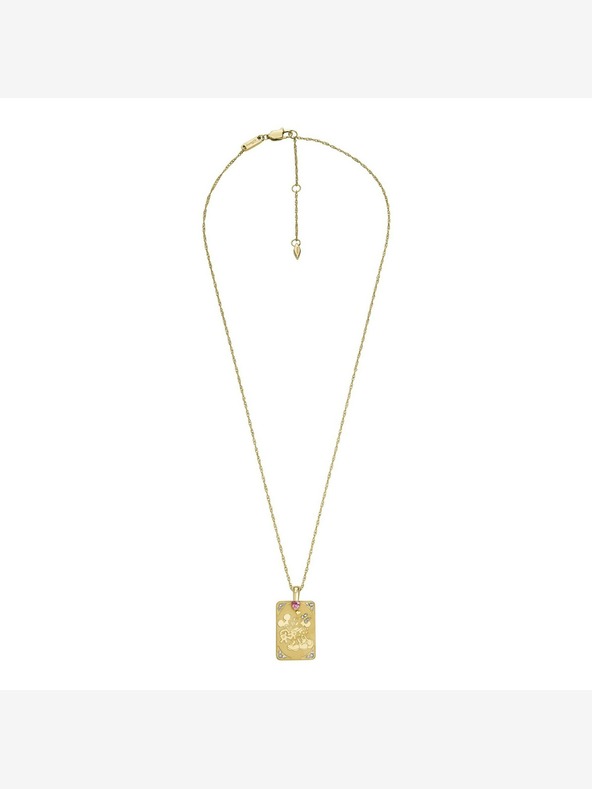 Fossil Damen-Stahl-Halskette Fossil JFC04708710