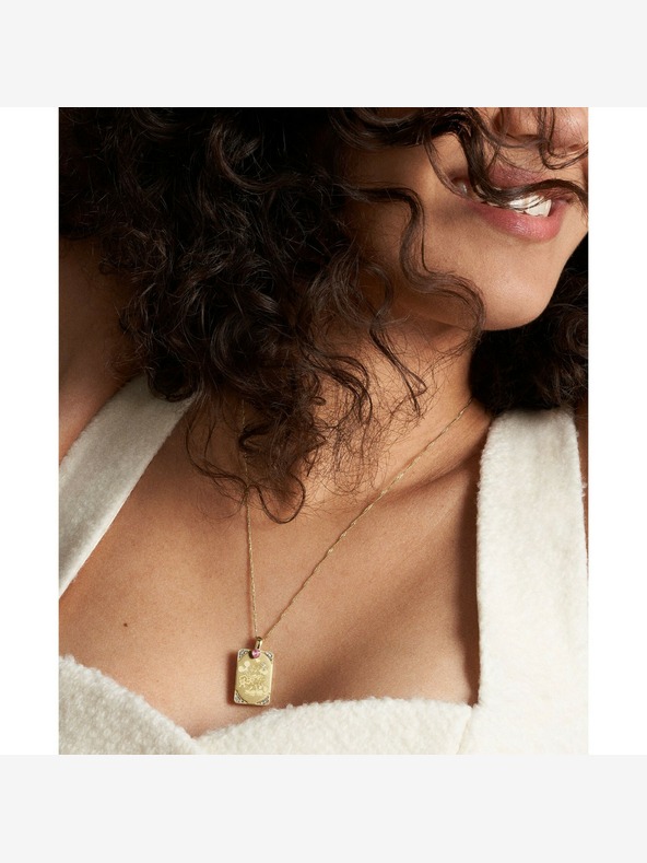 Fossil Damen-Stahl-Halskette Fossil JFC04708710