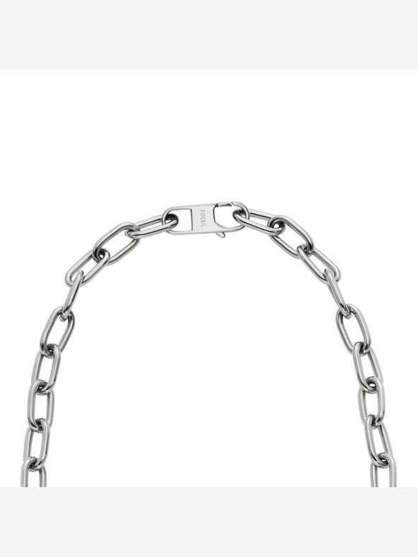 Fossil Damen-Stahl-Halskette Fossil JF04657040