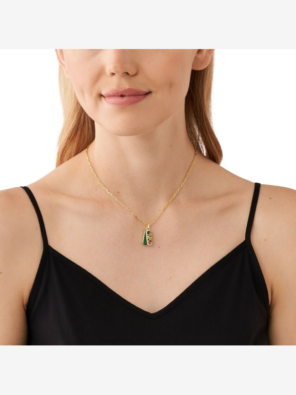 Michael Kors Damen Michael Kors Messing Halskette MKJ8274MC710