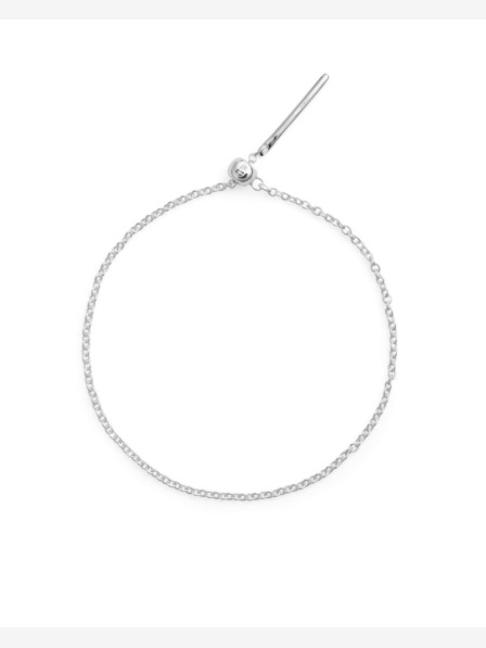 Daniel Wellington Silbernes Daniel Wellington Charm Kettenarmband DW00401045