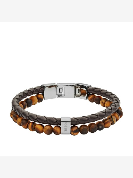 Fossil Herren Fossil Lederarmband JF03118040