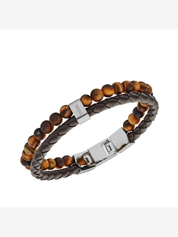 Fossil Herren Fossil Lederarmband JF03118040