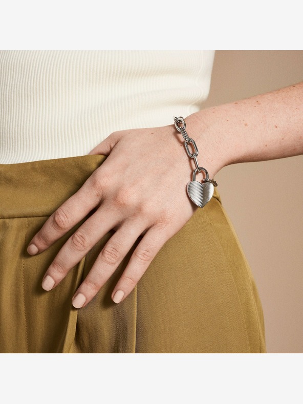 Fossil Damen-Stahlarmband Fossil JF04659040