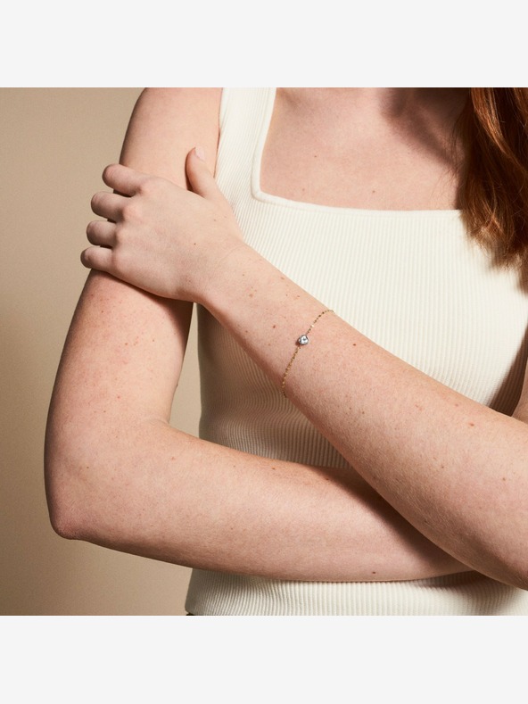 Fossil Damen Stahlarmband Fossil JF04679998