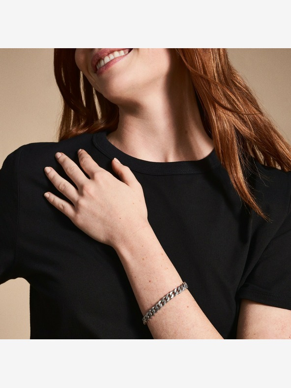 Fossil Unisex-Stahlarmband Fossil JF04697040