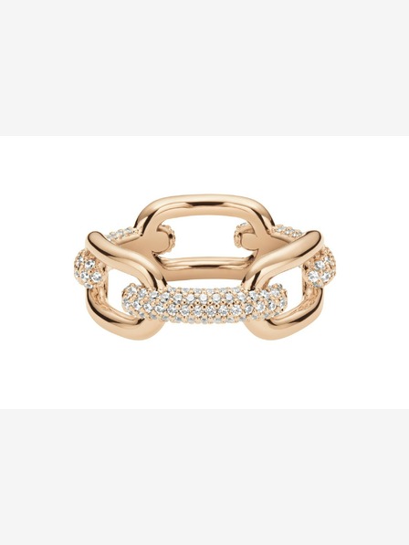 Daniel Wellington Daniel Wellington Ring Stahl Kristall Link