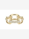 Daniel Wellington Daniel Wellington Ring Stahl Kristall Link