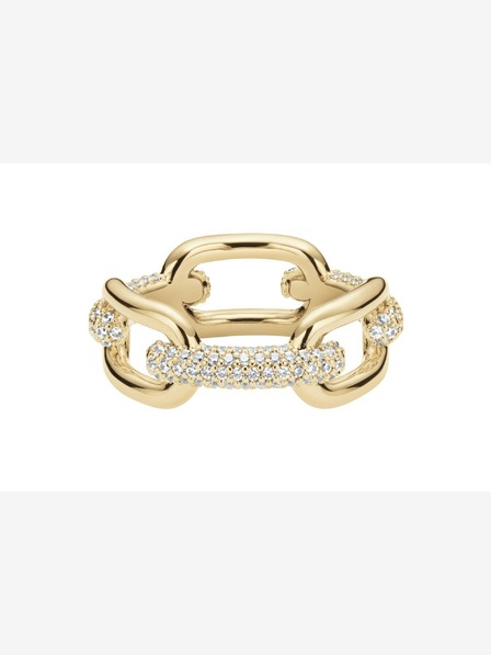 Daniel Wellington Daniel Wellington Ring Stahl Kristall Link