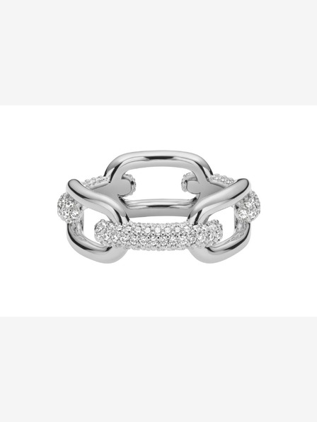 Daniel Wellington Daniel Wellington Ring Stahl Kristall Link