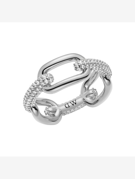 Daniel Wellington Daniel Wellington Ring Stahl Kristall Link