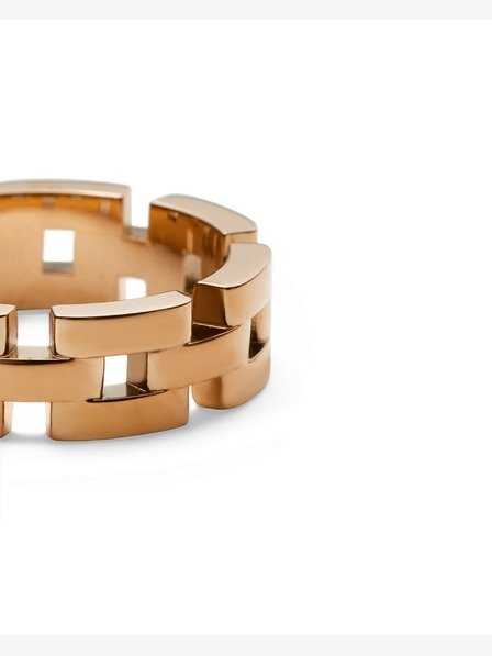 Daniel Wellington Daniel Wellington Roségold Stahl 3-Link Ring