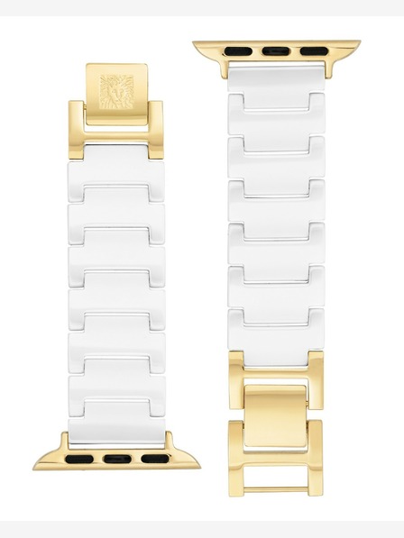 Anne Klein Anne Klein Damen-Keramikarmband für Apple Watch 38/40/41mm , WK/1010GPWT38