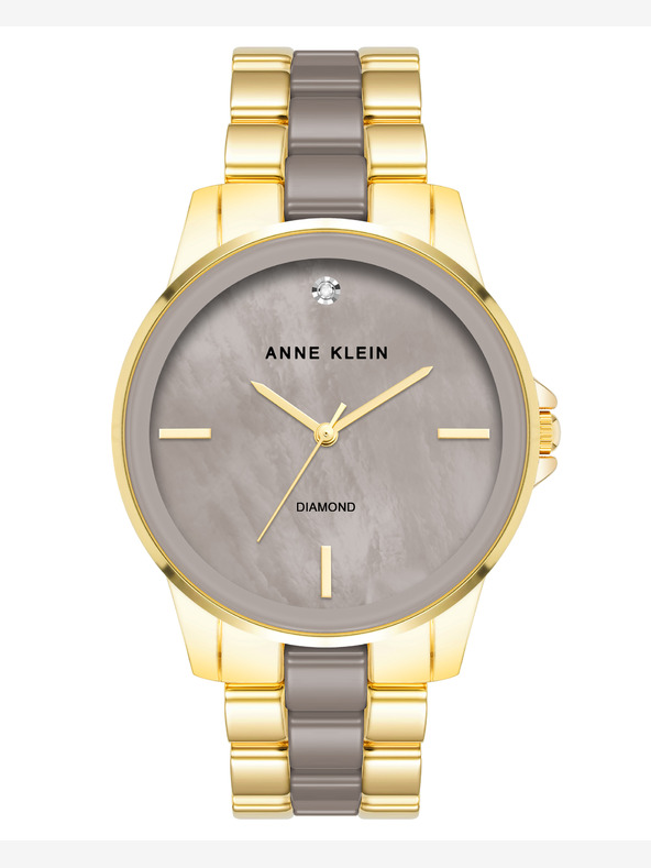 Anne Klein Anne Klein AK/ 4120TPGB runde Damenuhr