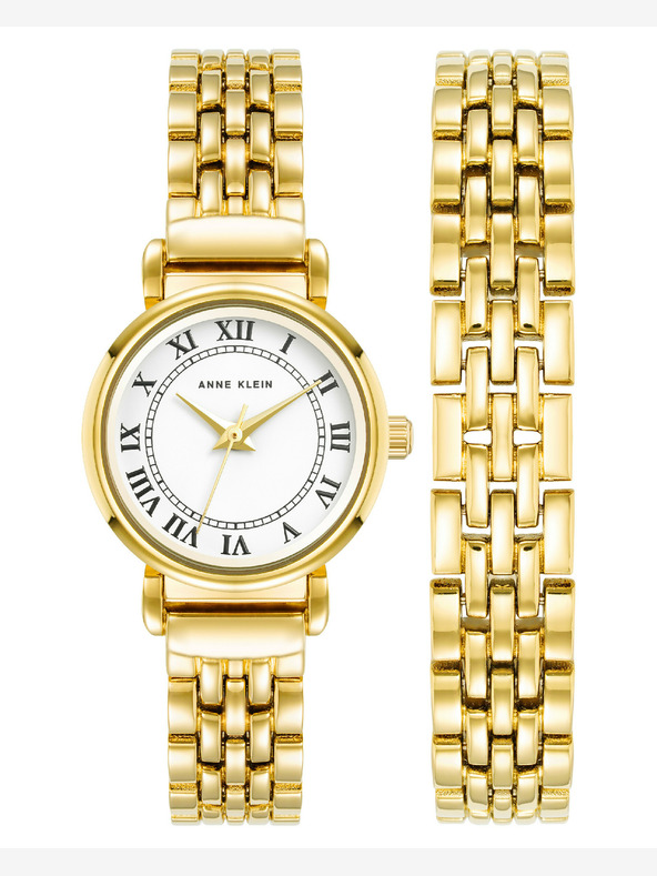 Anne Klein Anne Klein AK/ 4144GPST Damenuhr und Armband Geschenkset