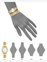 Anne Klein Anne Klein AK/ 4144GPST Damenuhr und Armband Geschenkset