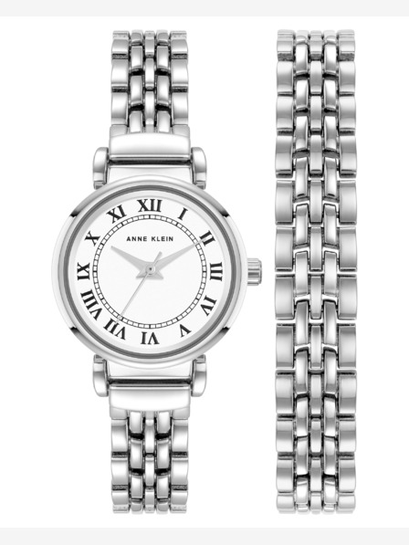 Anne Klein Anne Klein AK/ 4145SVST Damenuhr und Armband Geschenkset