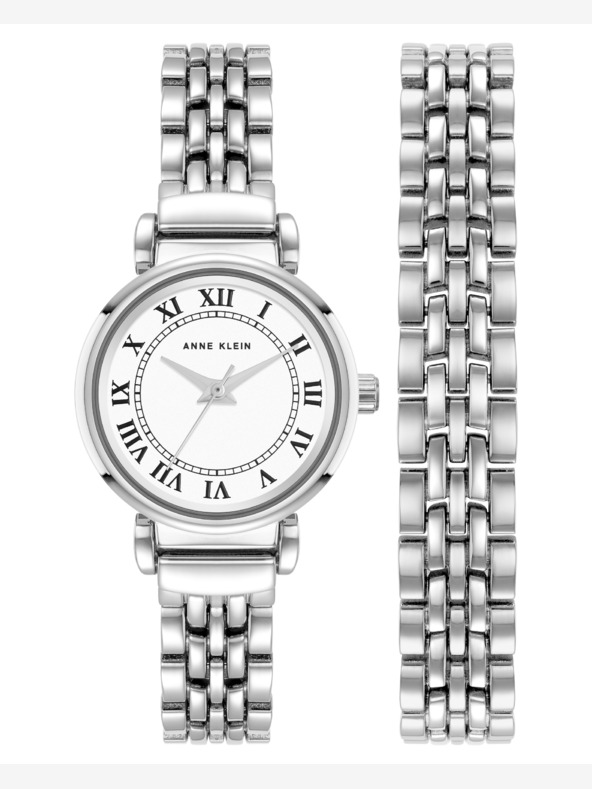 Anne Klein Anne Klein AK/ 4145SVST Damenuhr und Armband Geschenkset