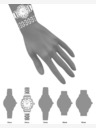 Anne Klein Anne Klein AK/ 4145SVST Damenuhr und Armband Geschenkset